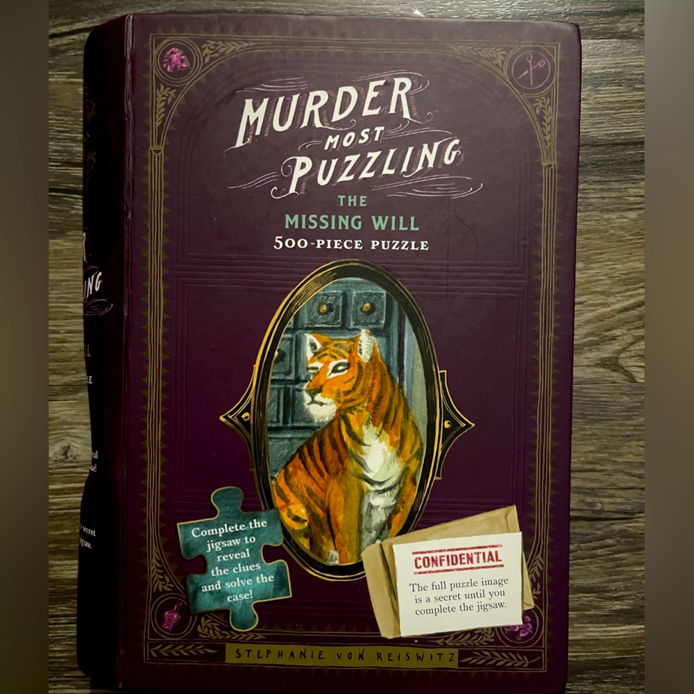 Murder Most Puzzling: The Missing Will 500-Piece Puzzle 🧩